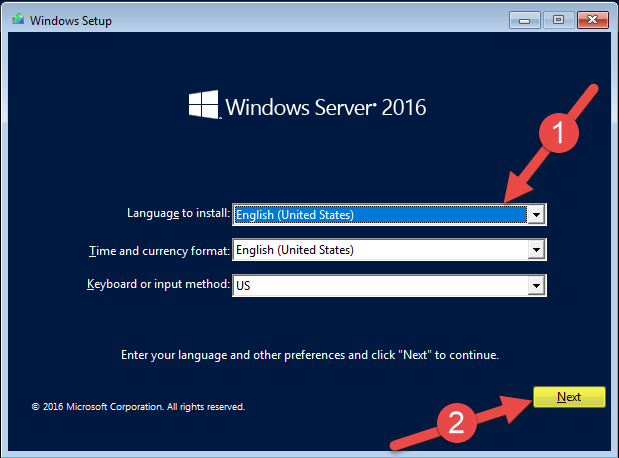 Windows Server 2016